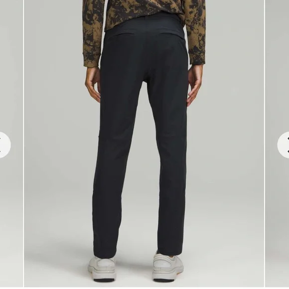 Lululemon Commission Pant Slim 32 Warpstreme Obsidian Black‎